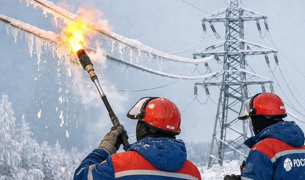 Саратовцы снова сидят без света из-за снежной «шубы» и льда